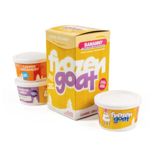Frozen Goat Bananny with Cups