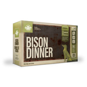 Bison Dinner Carton 4 lb