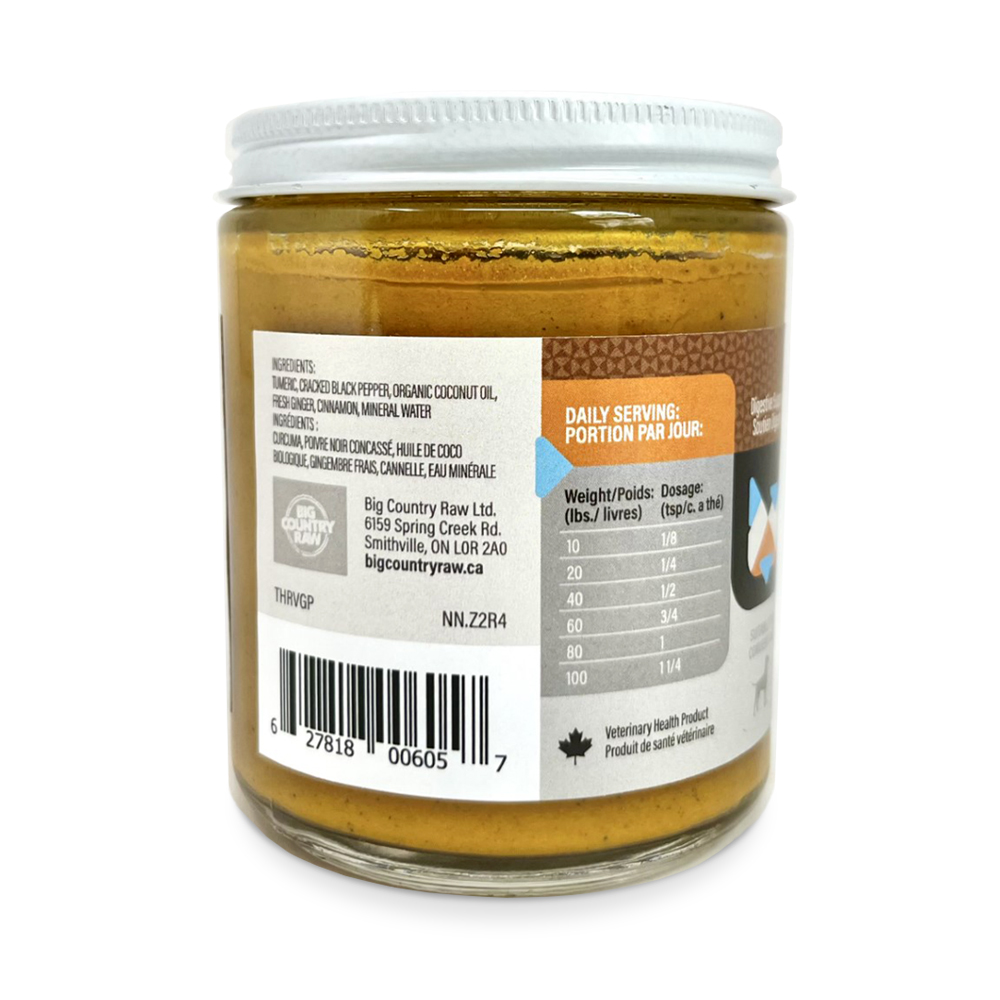 Golden Paste Bio et Vegan – Pâte de curcuma frais confit – 150g