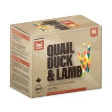 Fare Game Quail Duck and Lamb